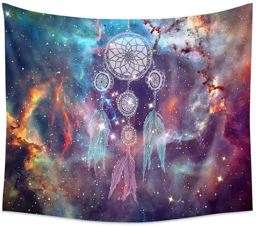 Cosmic Dream Catcher Tapestry