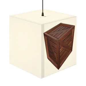 Crate Personalized Lamp