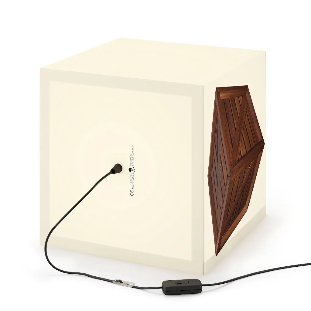 Crate Personalized Lamp
