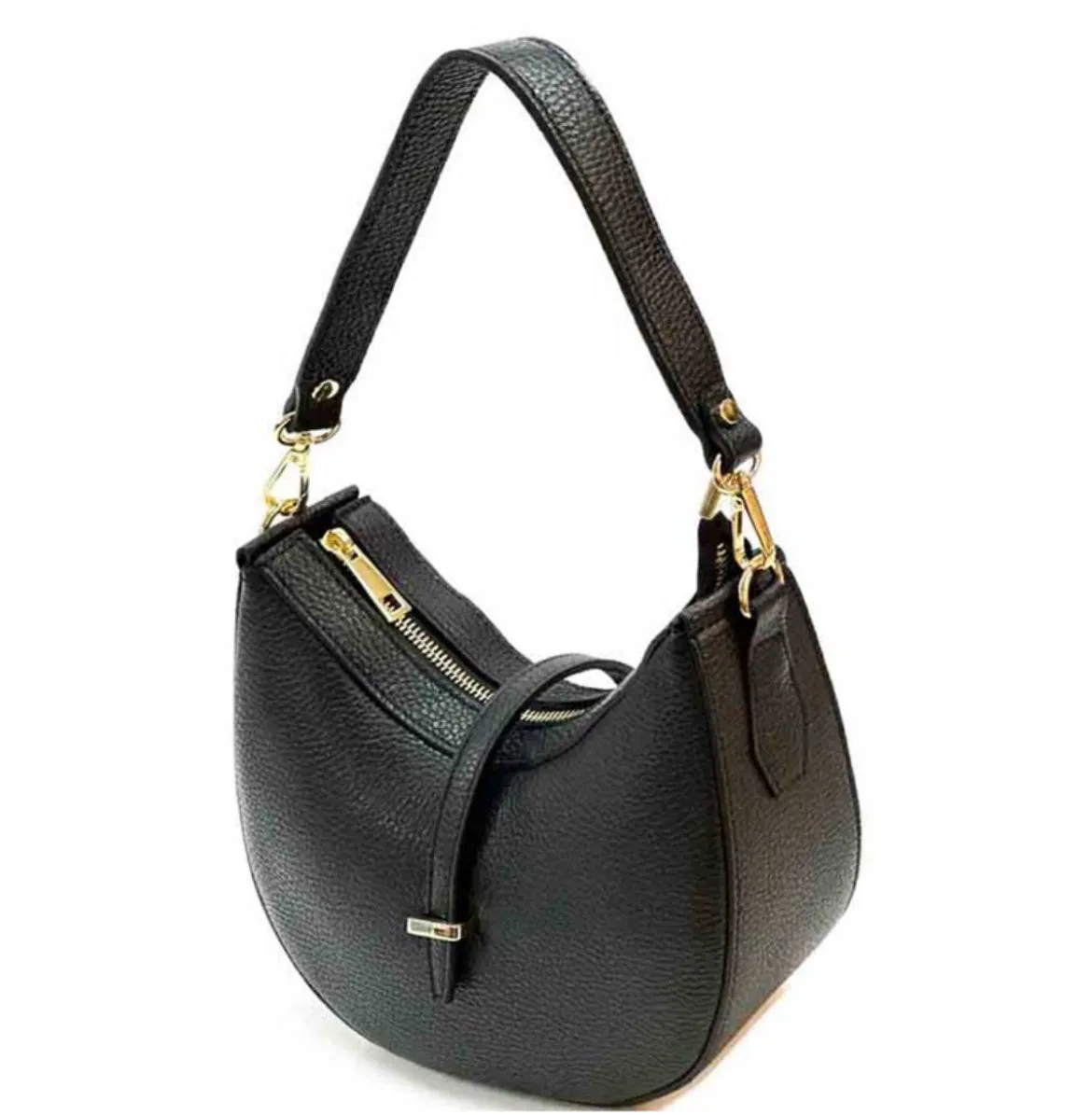 Crescent Shoulder/Crossbody Bag | Burgundy