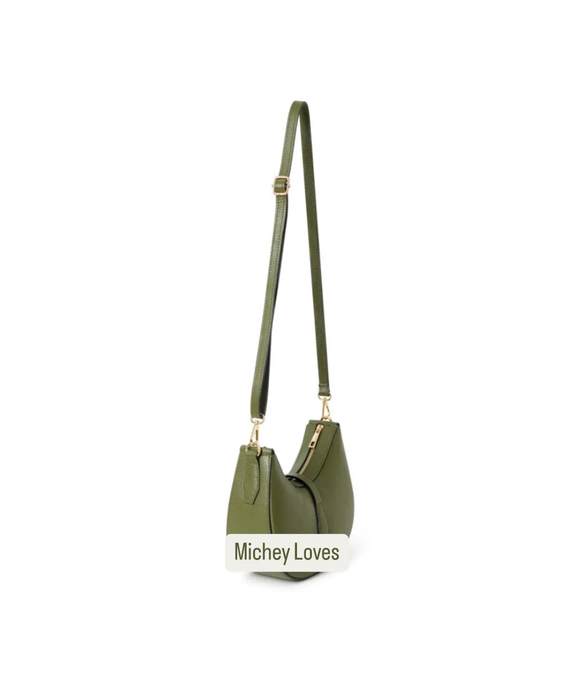 Crescent Shoulder/Crossbody Bag | Burgundy