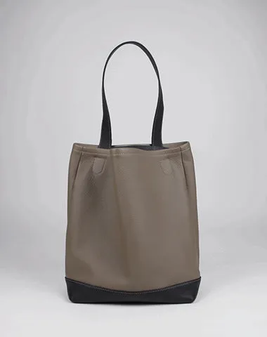 Cute Womens Coffee Leather Shoulder Tote Bag Best Tote Handbag Shopper Bag Purse for Ladies