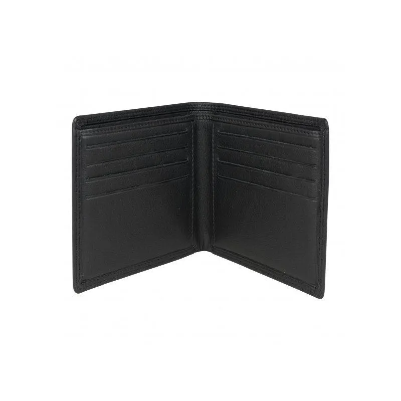 David Aster Brown Leather Billfold Wallet