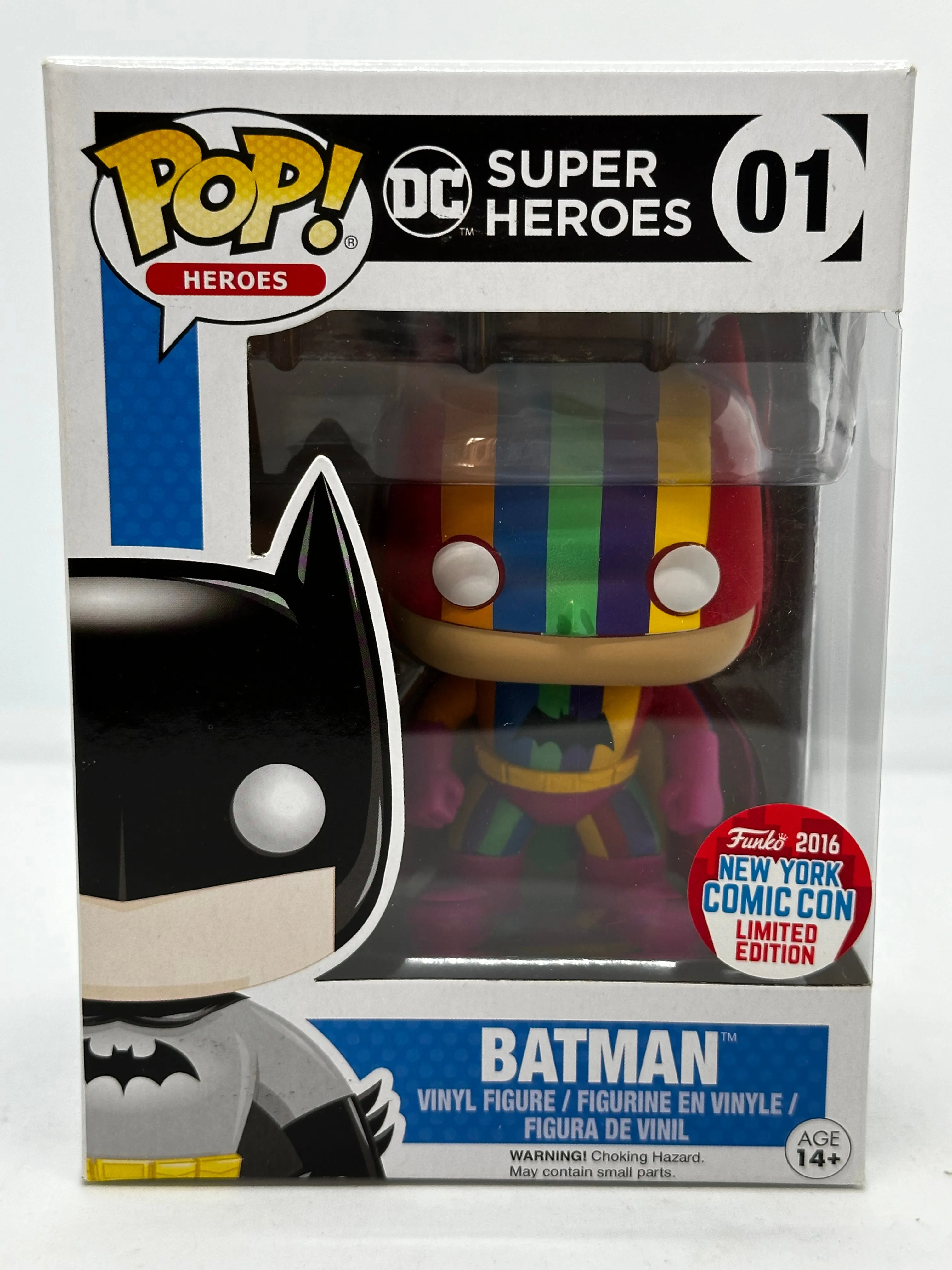 DC Superheroes - Batman Rainbow NYCC 2016 Exclusive Pop! Vinyl