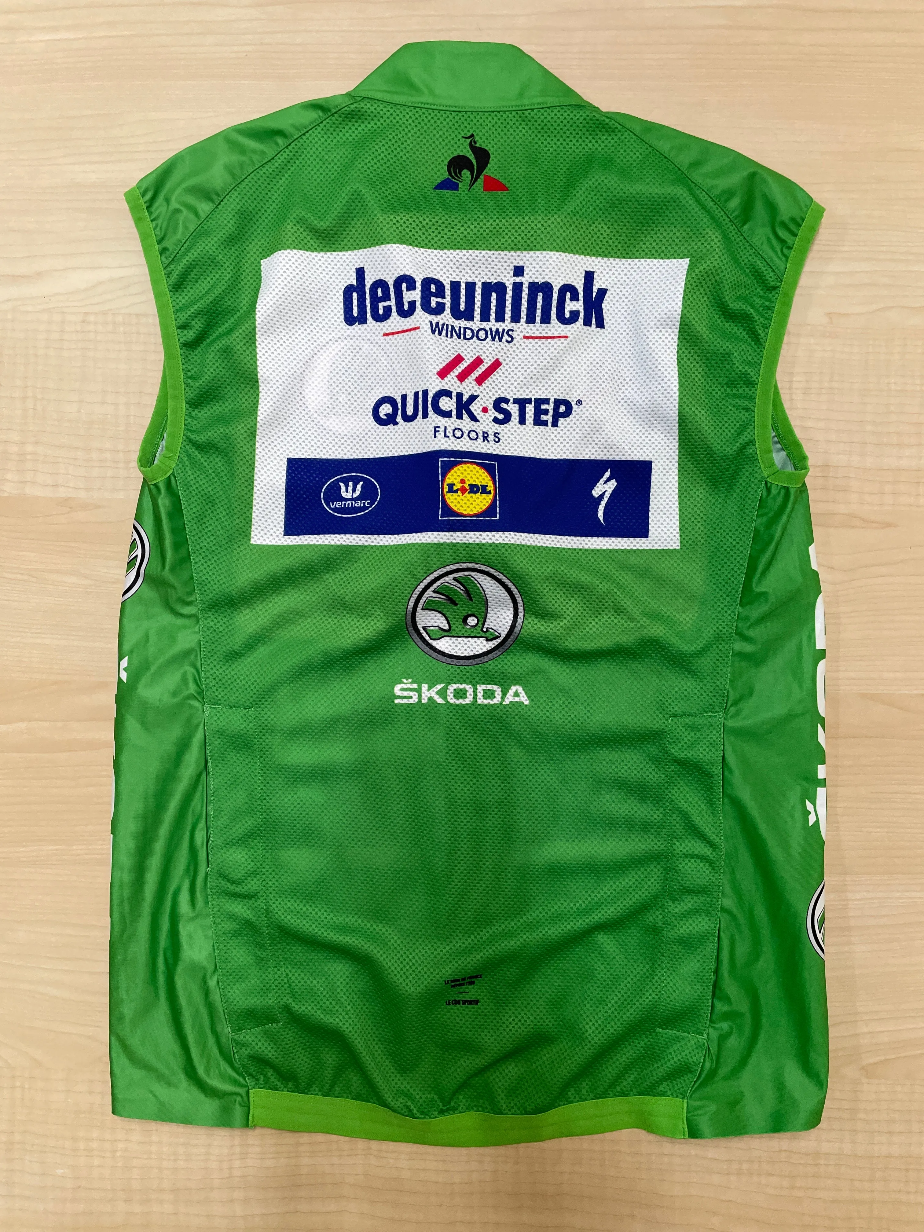 Deceuninck Quickstep | Tour de France 2020 | Green Leader Vest | Sam Bennett | S