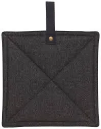 Denim Pot Holder with Hanging Loop