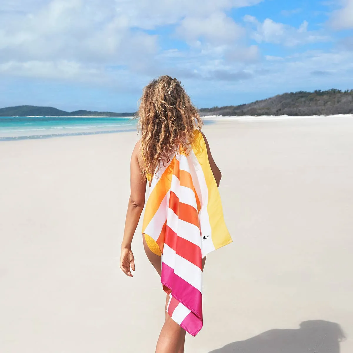 Dock & Bay Quick Dry Towels Peach Sunrise: Extra Large