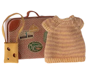 Dress and Bag in Suitcase Big Sister | Maileg