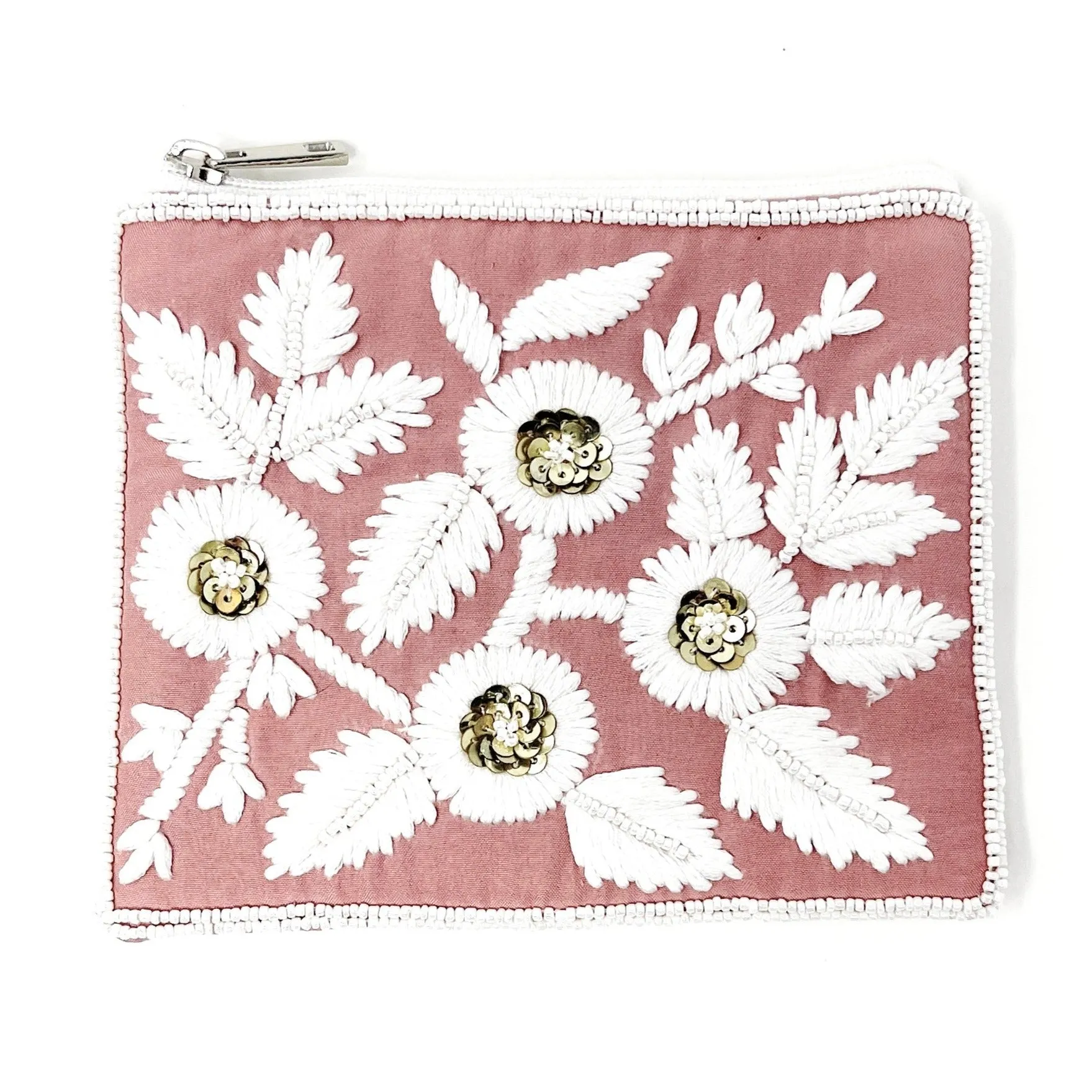 Embroidered Coin Purse