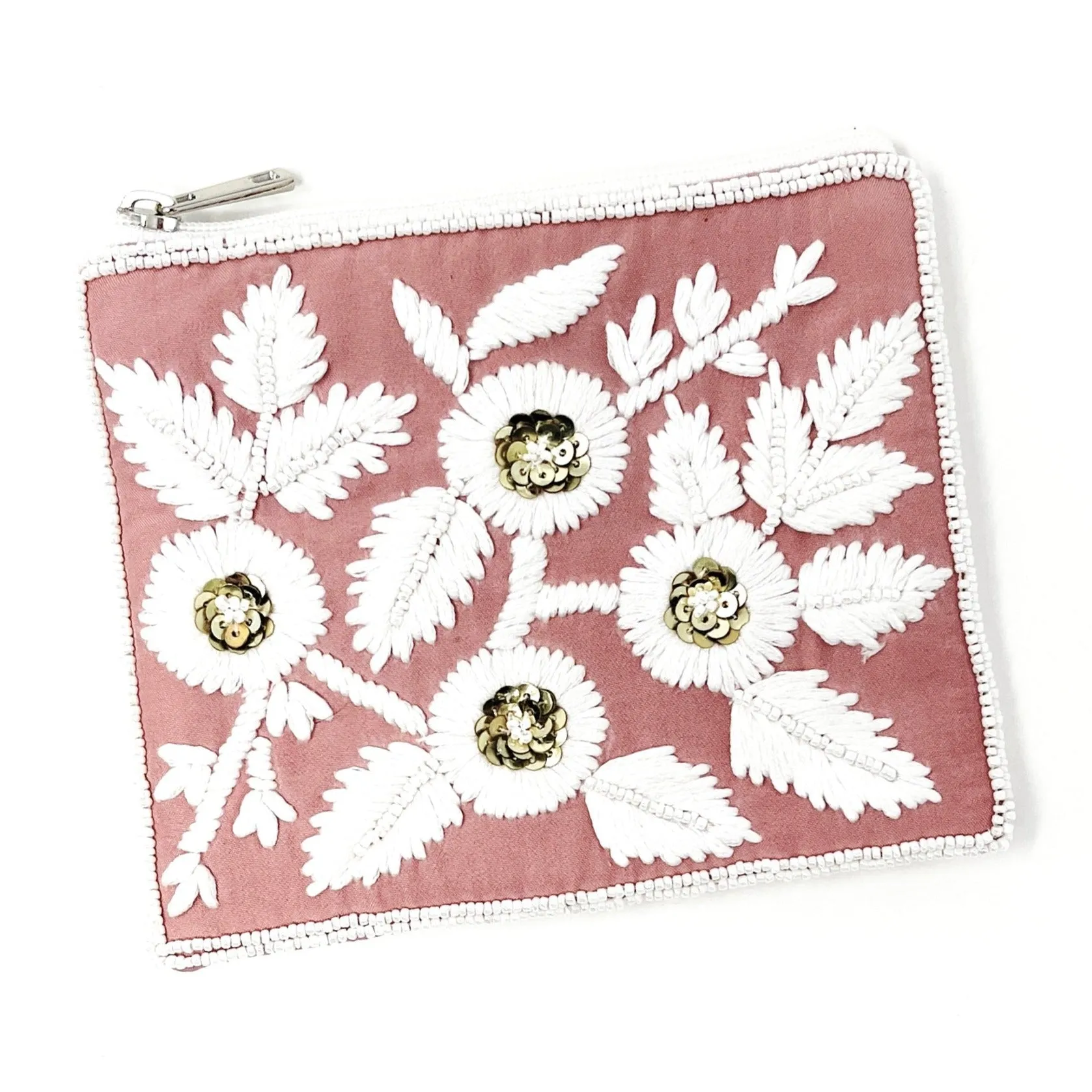 Embroidered Coin Purse