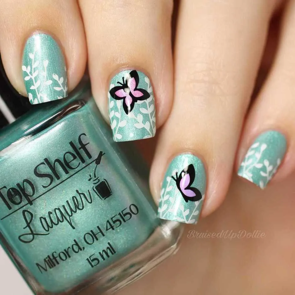 Garden Love - Uber Chic Mini Stamping Plate
