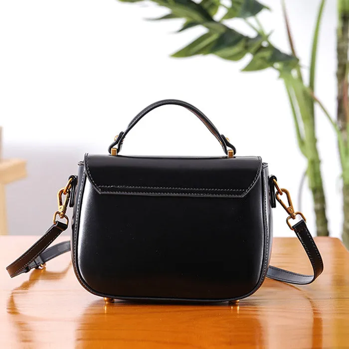 Genuine Leather Womens Crossbody Bags Shoulder Bag Purses for Women