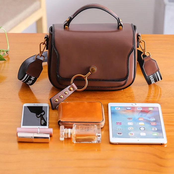Genuine Leather Womens Crossbody Bags Shoulder Bag Purses for Women