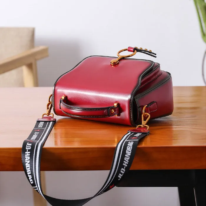 Genuine Leather Womens Crossbody Bags Shoulder Bag Purses for Women