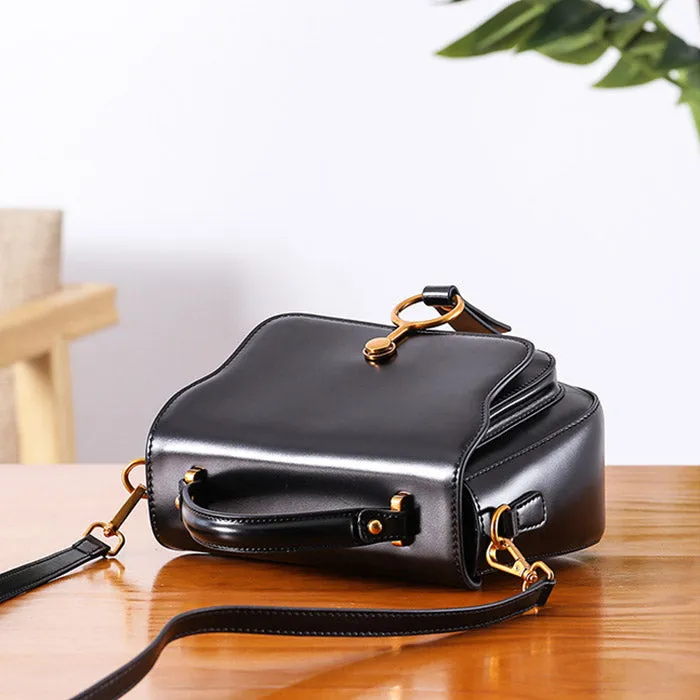 Genuine Leather Womens Crossbody Bags Shoulder Bag Purses for Women