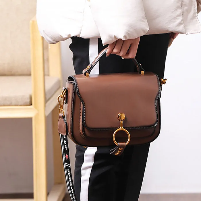 Genuine Leather Womens Crossbody Bags Shoulder Bag Purses for Women