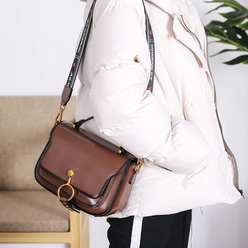 Genuine Leather Womens Crossbody Bags Shoulder Bag Purses for Women