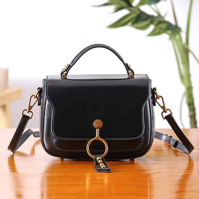 Genuine Leather Womens Crossbody Bags Shoulder Bag Purses for Women