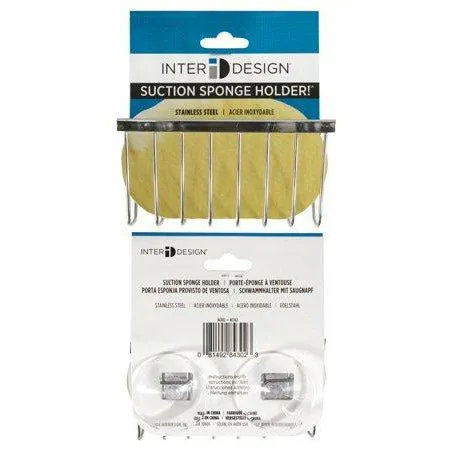 Gia Suction Soap/Sponge Holder