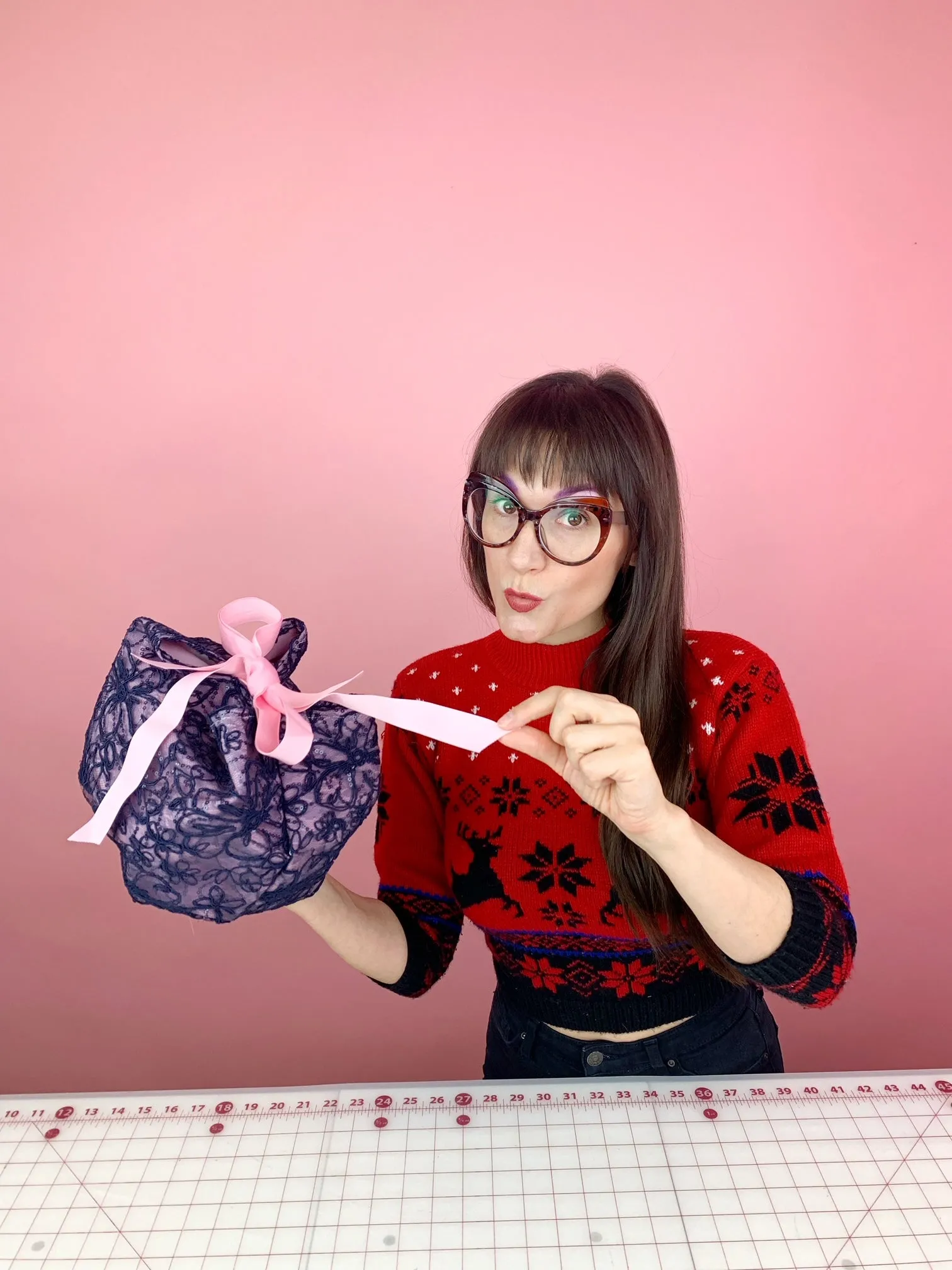 Gift Bag Sewing Pattern PDF