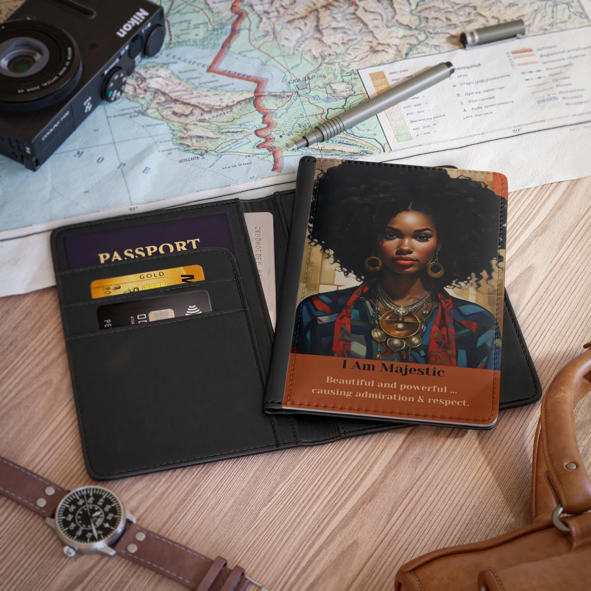 I Am Majestic - passport cover