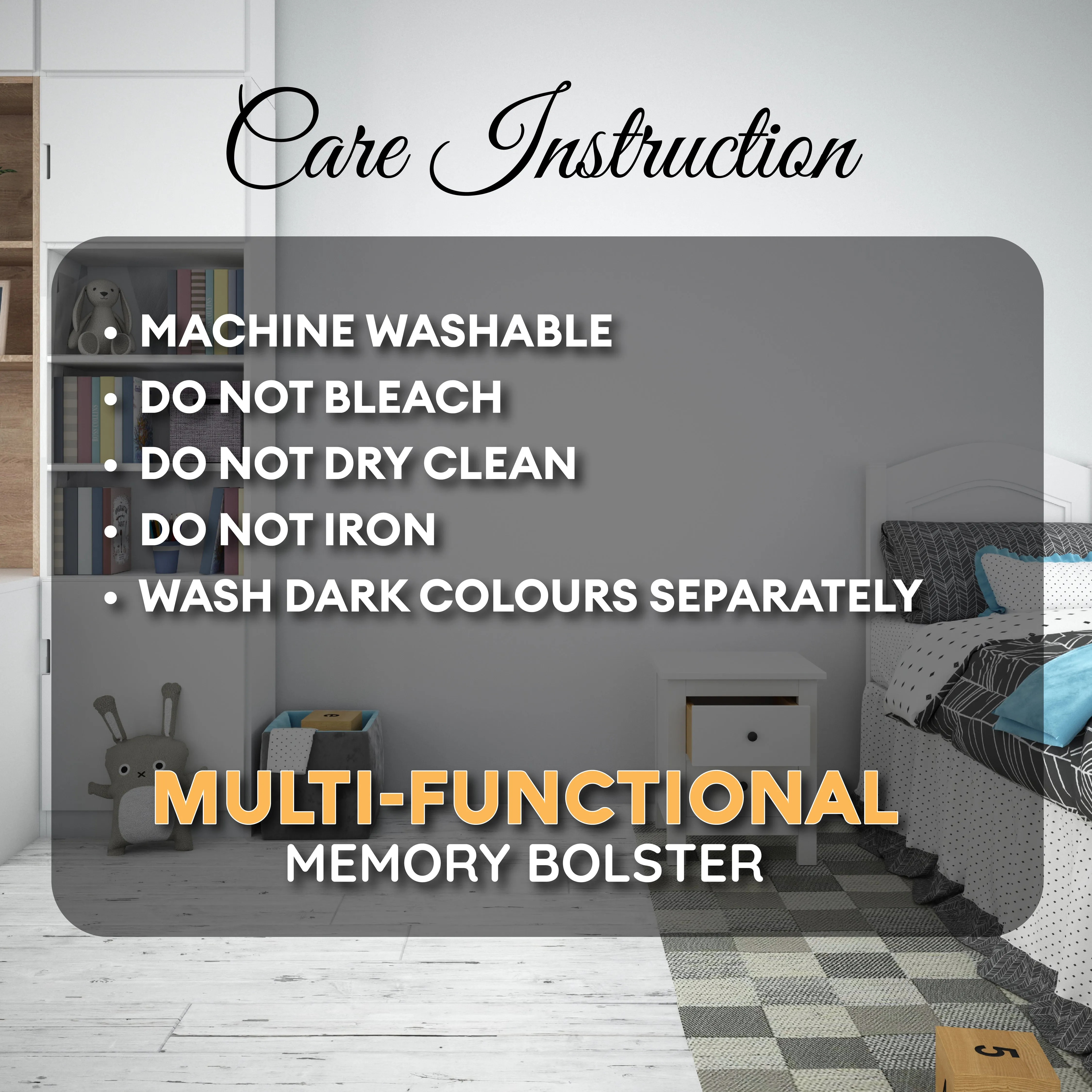 Jean Perry Multi-Functional Memory Bolster (Junior)