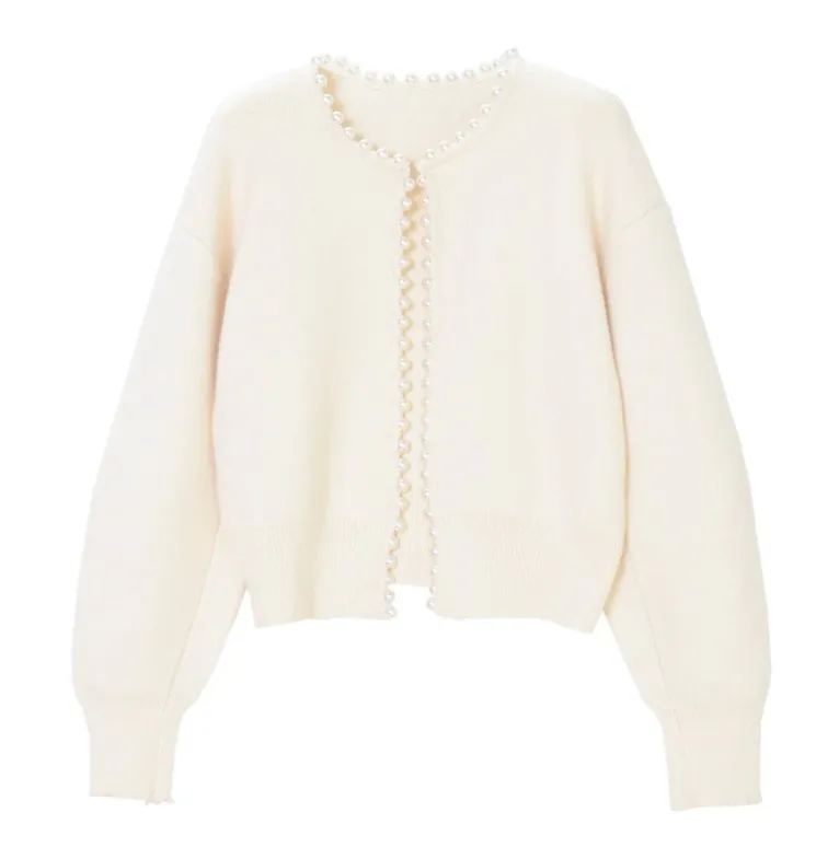 Kalina | Chic Pearl Cardigan