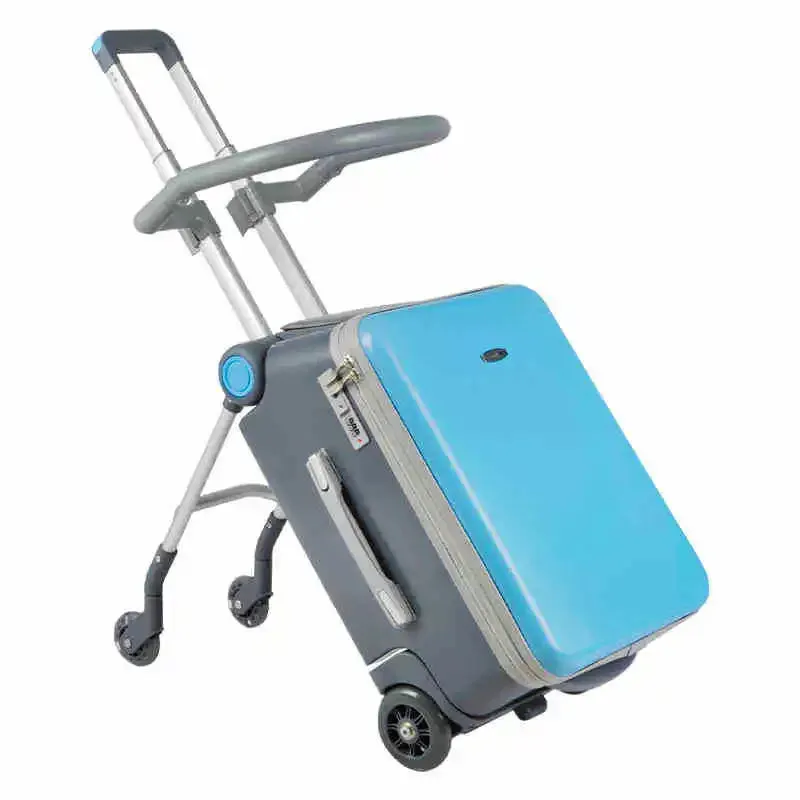 Kids Stroller Kids Suitcase Riding and Sitting Multi-function Waterproof and Wear Resistant Trunk Suitcase Luggage