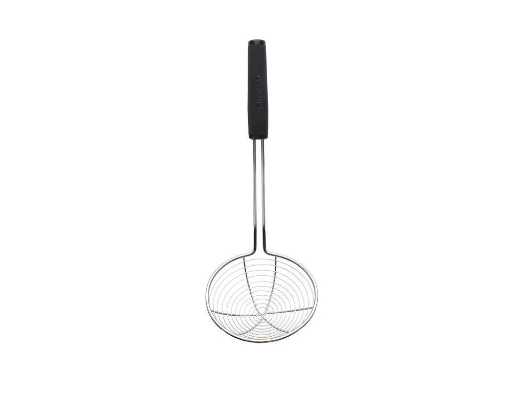 KitchenAid Soft Touch Wire Strainer 13cm Black