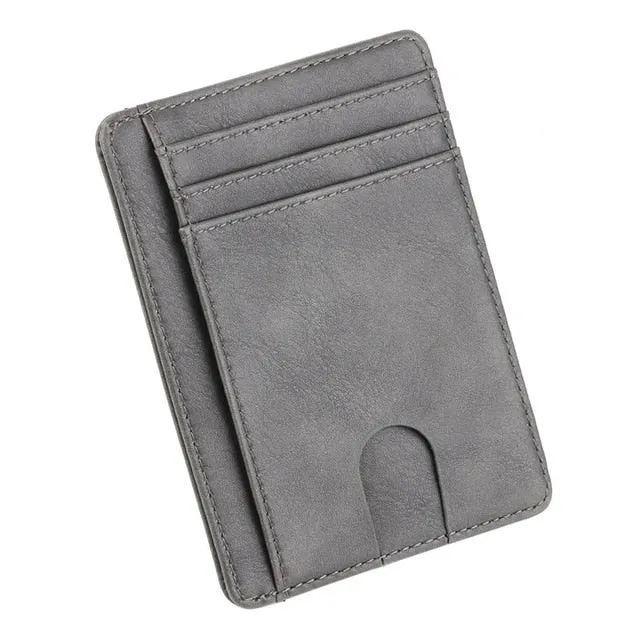 KUDIAN BEAR Rfid Vintage Men Wallet
