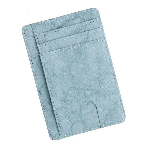 KUDIAN BEAR Rfid Vintage Men Wallet