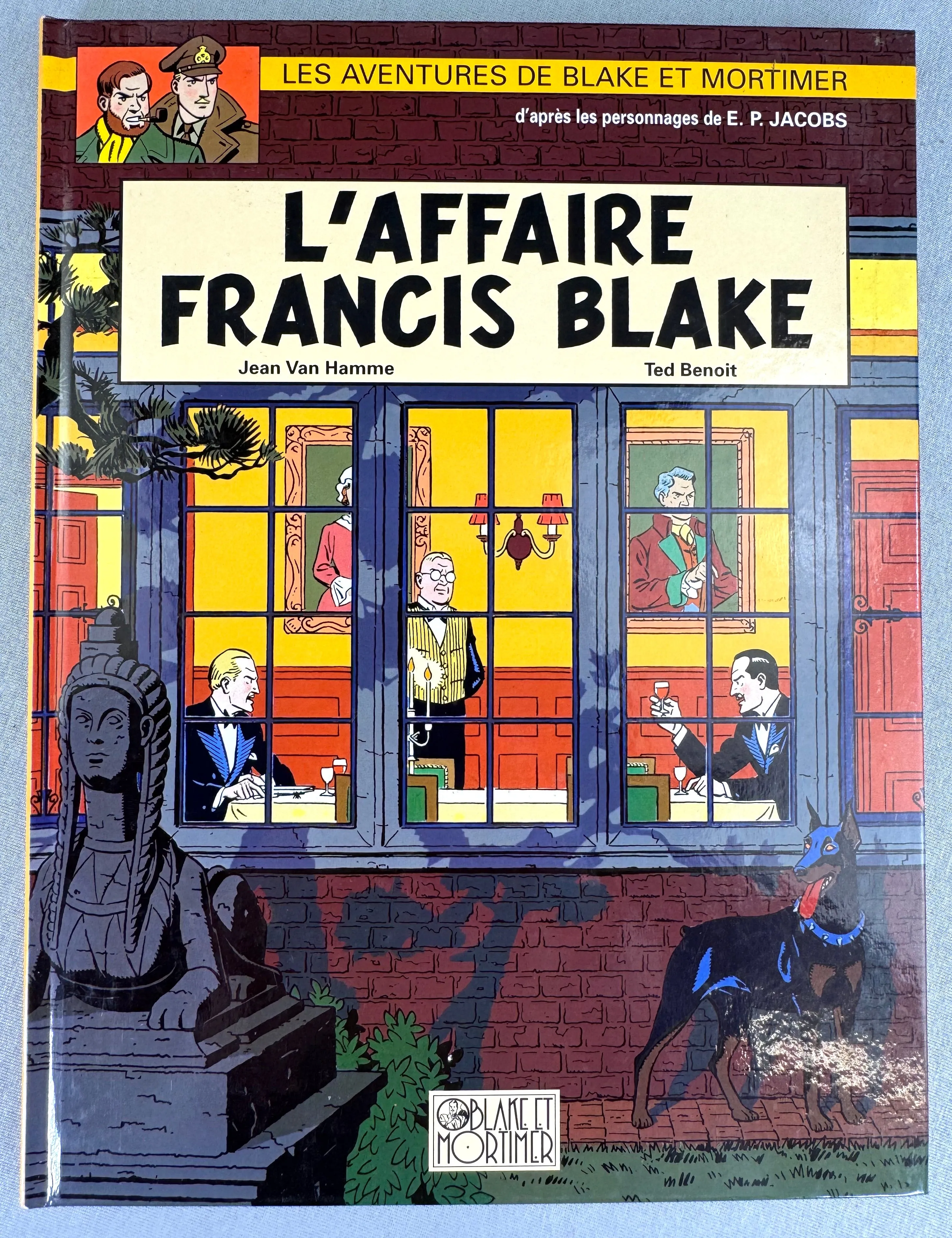 L' Affaire Francis Blake: Edgar P. Jacobs 1999 2nd Reprint Edition HB Blake Mortimer