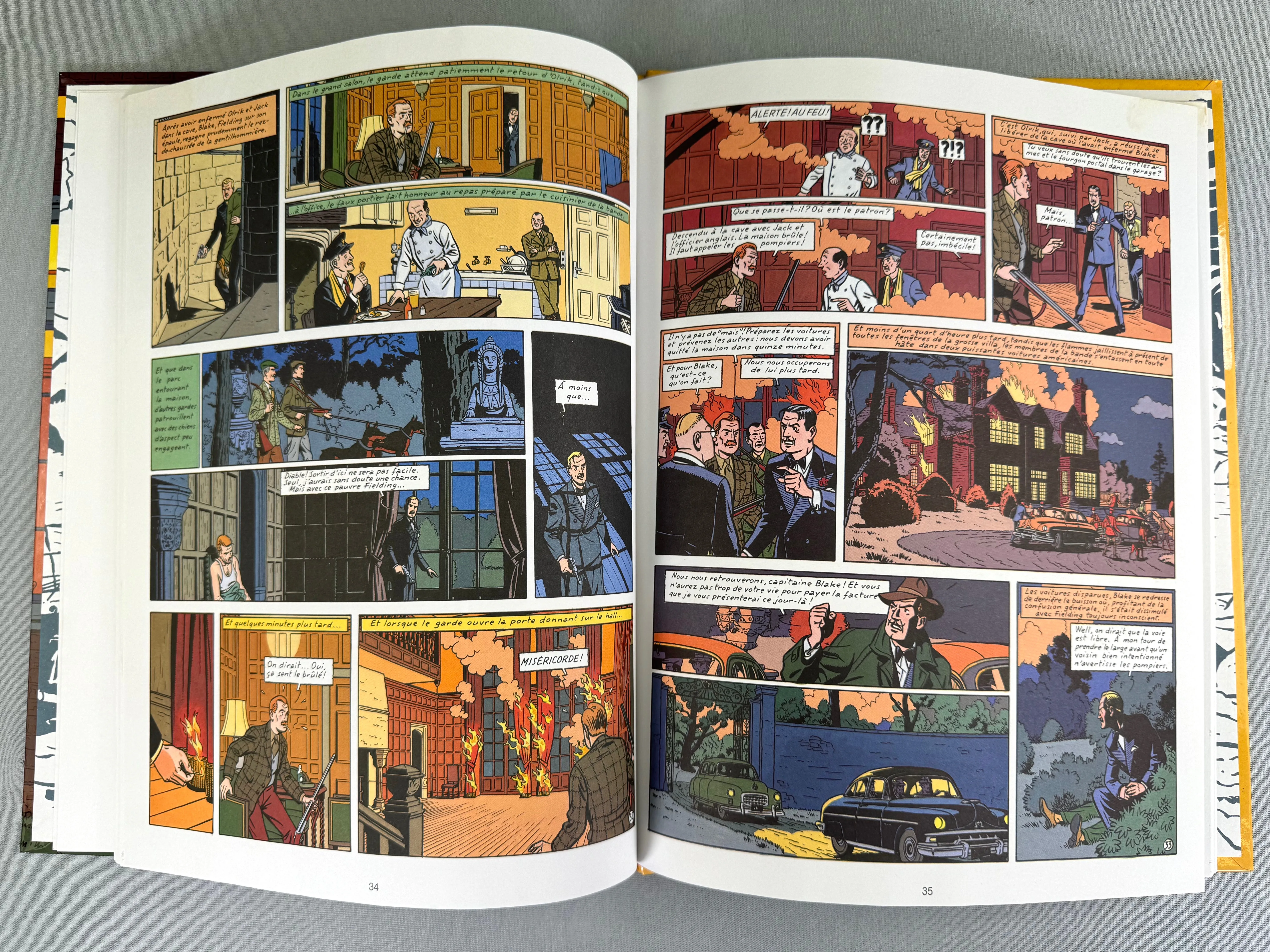 L' Affaire Francis Blake: Edgar P. Jacobs 1999 2nd Reprint Edition HB Blake Mortimer
