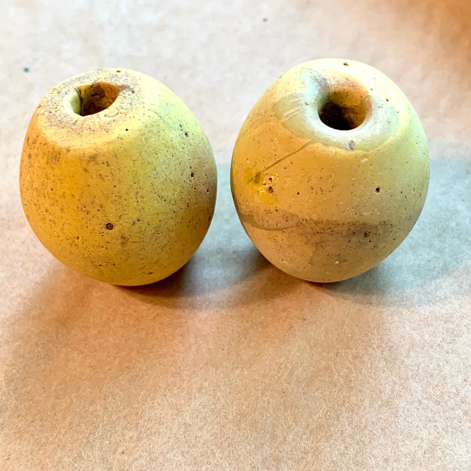 Large Pair of Tradewind Beads