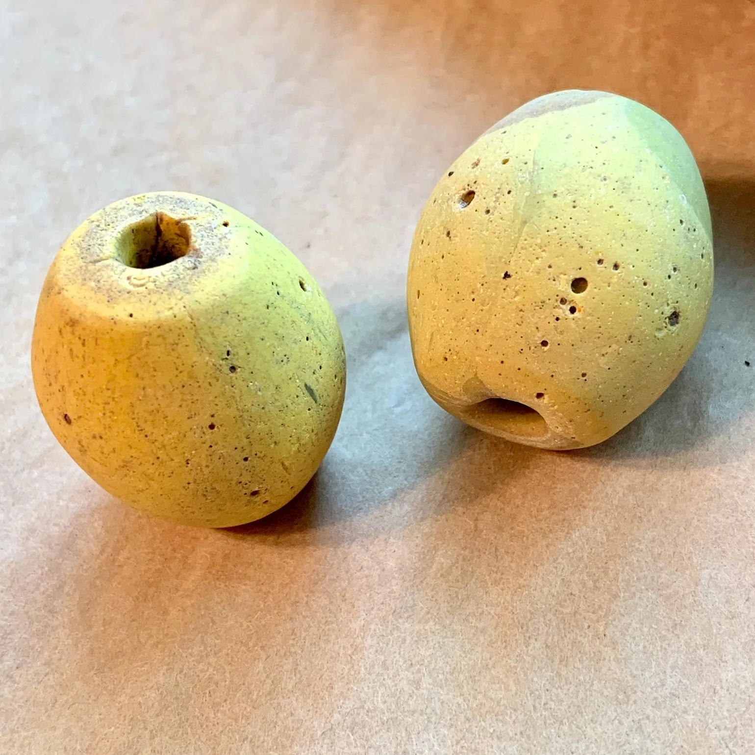 Large Pair of Tradewind Beads