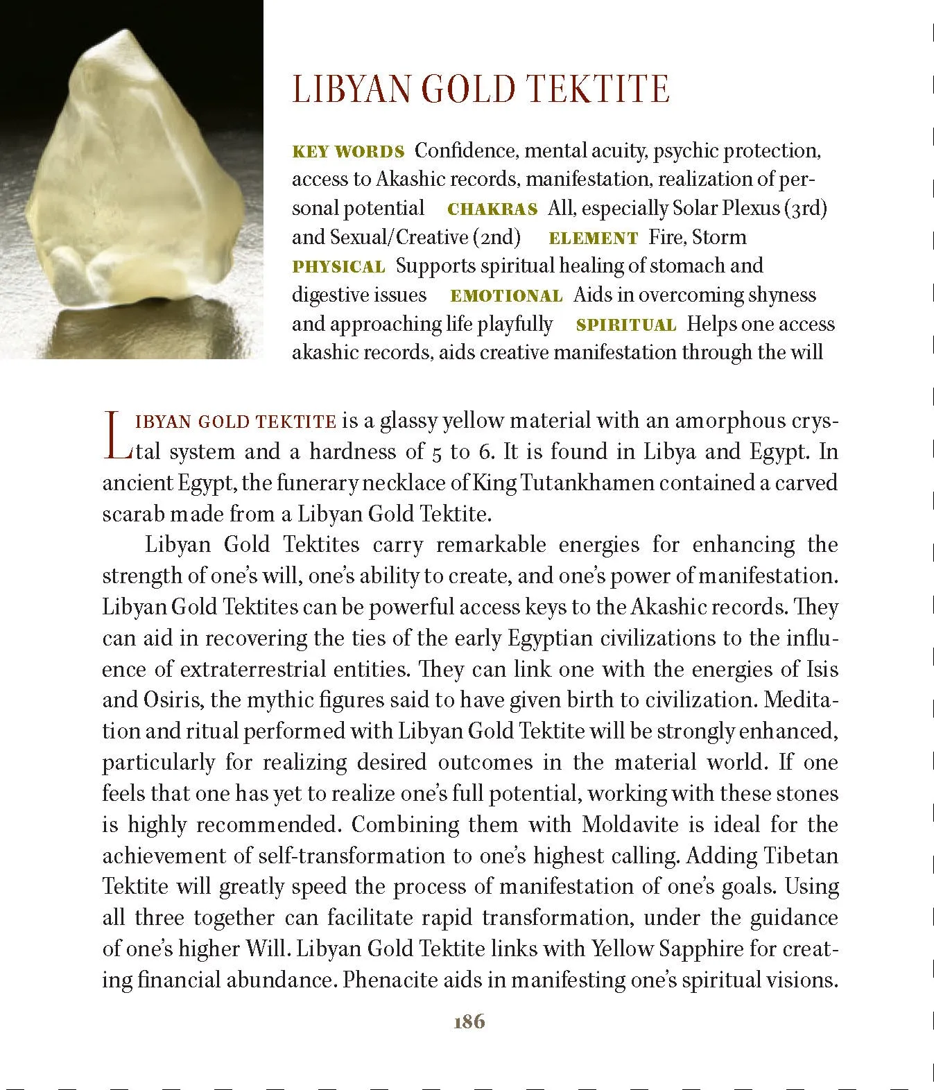Libyan Desert Glass Pendant