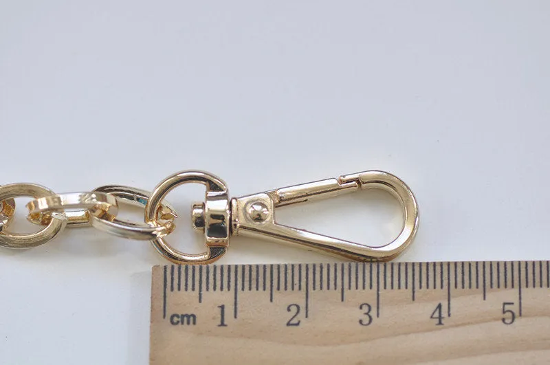 Light Gold Purse Frame Chain With Lobsters High Quality