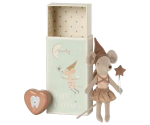 Maileg Tooth Fairy Mouse in Rose Pink