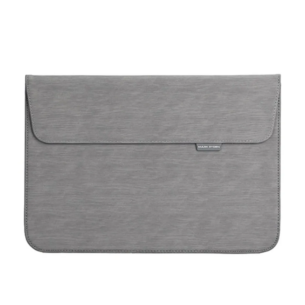 Mark Ryden - Universal 15.4" Laptop Bag Notebook Sleeve with Magnetic Closure for MacBook / Laptop / Notebook - Gray