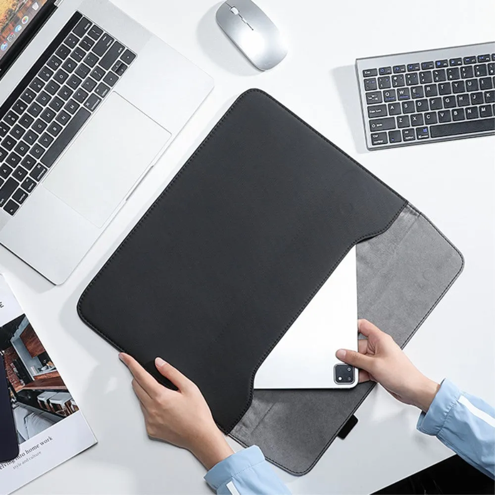 Mark Ryden - Universal 15.4" Laptop Bag Notebook Sleeve with Magnetic Closure for MacBook / Laptop / Notebook - Gray