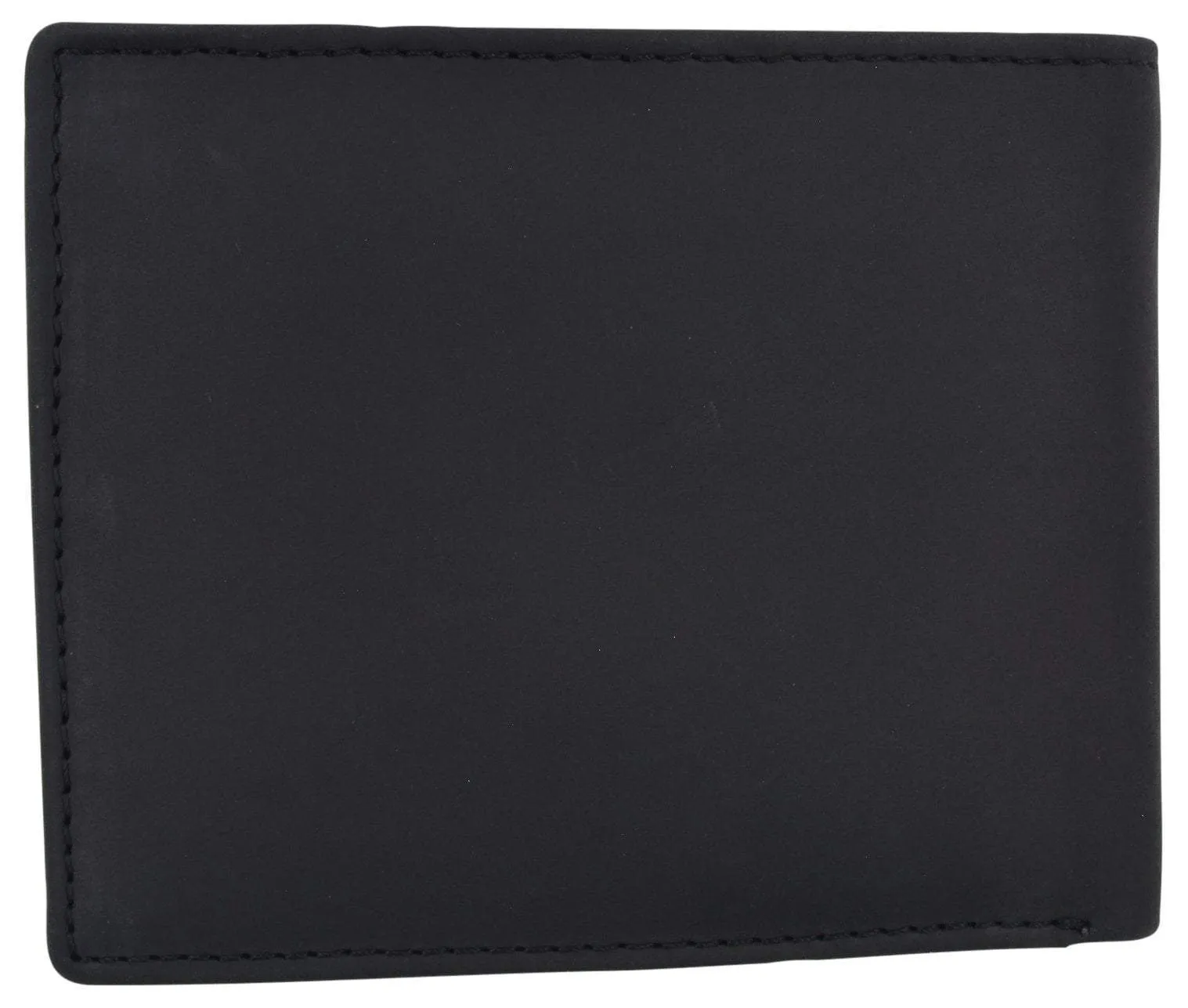 Mens Shelby Cobra Car Logo RFID Leather Bifold Flap Card ID Holder Wallet