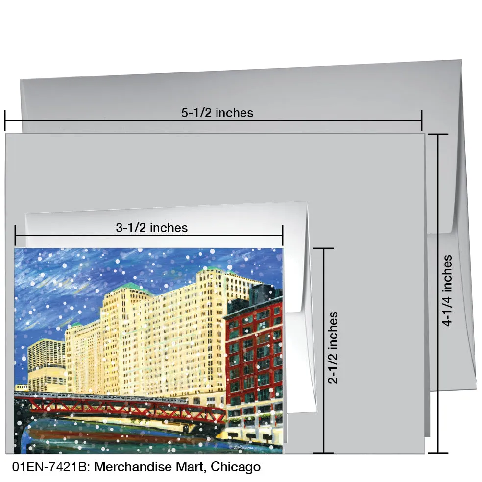 Merchandise Mart, Chicago, Greeting Card (7421B)