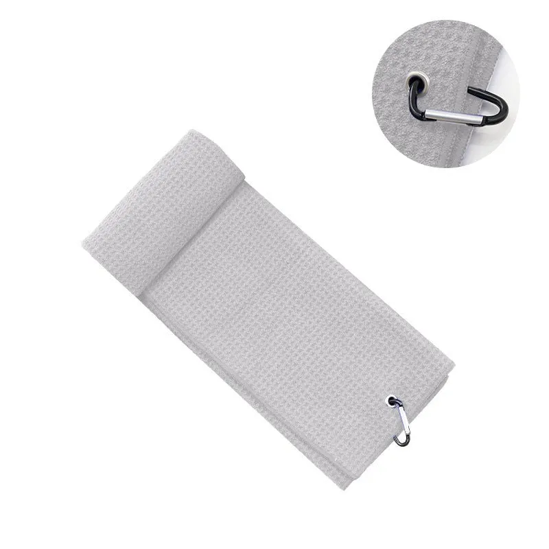 Microfiber Golf Towels with embroidered logo.