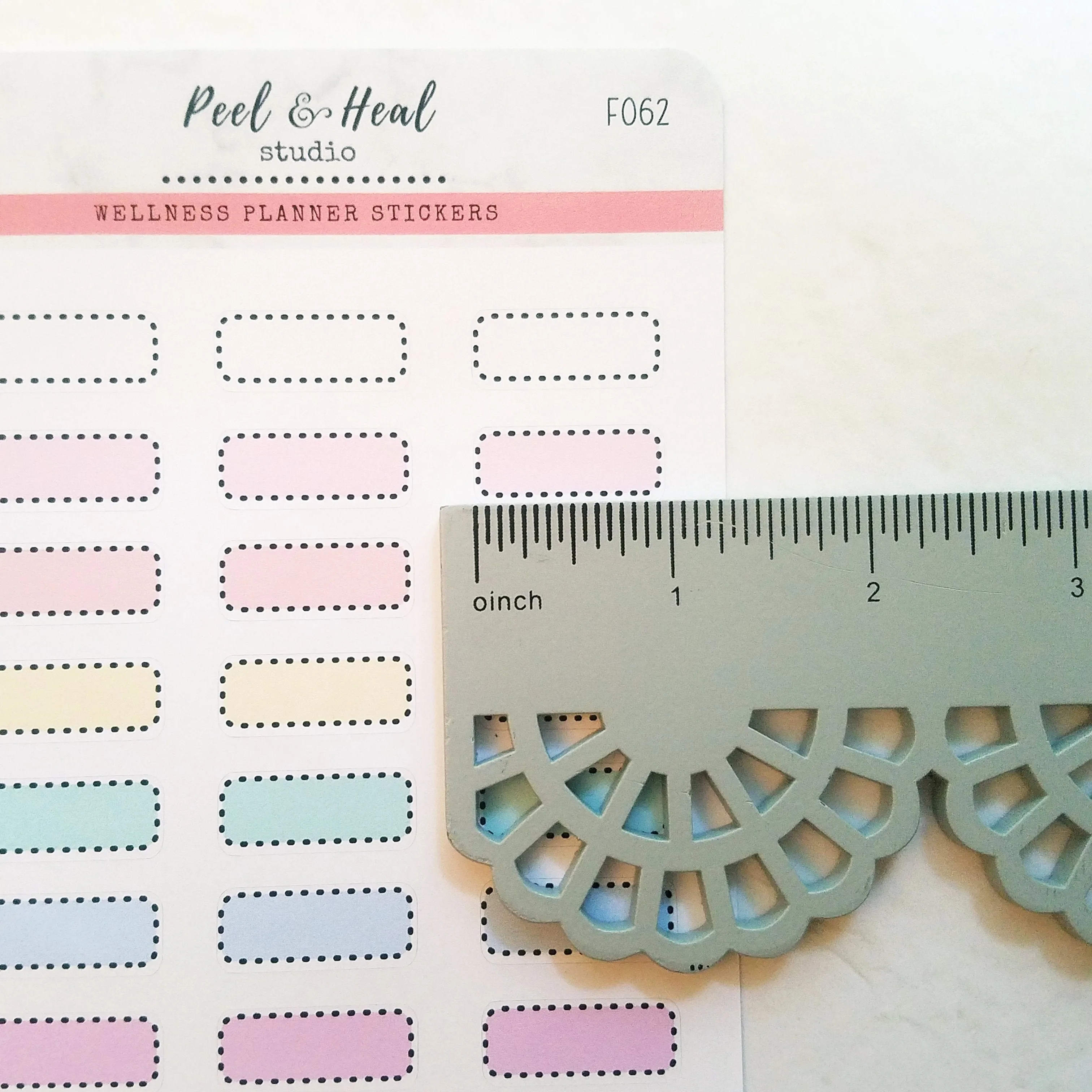 Mini Dashed Boxes