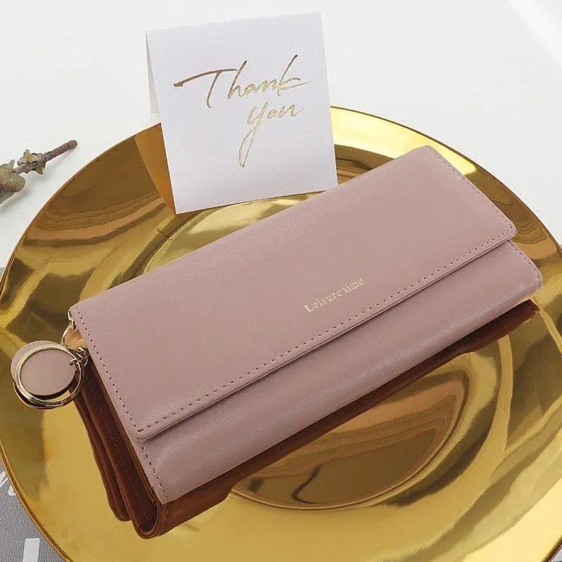 Multi-functional PU Leather Wallet