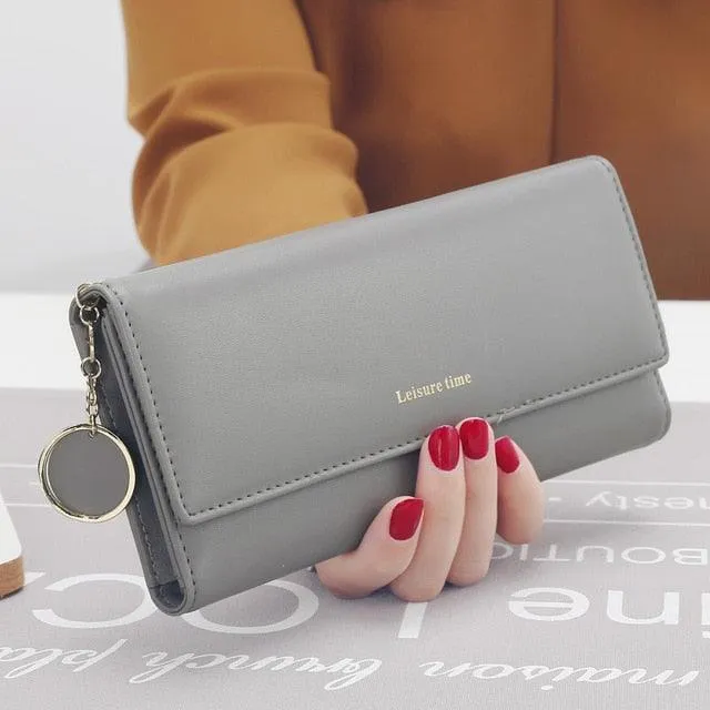 Multi-functional PU Leather Wallet