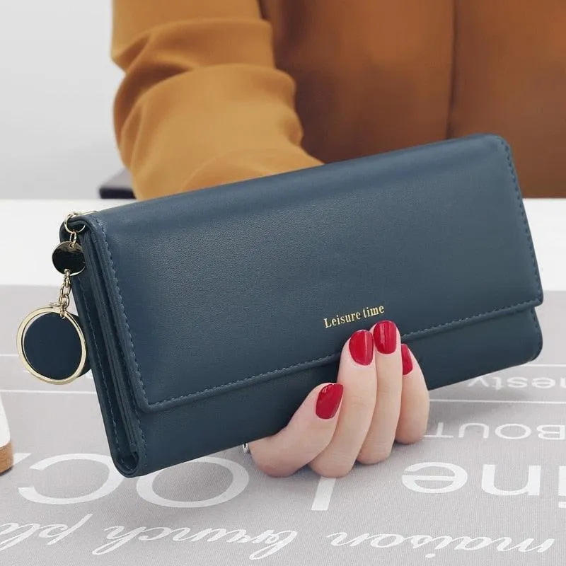 Multi-functional PU Leather Wallet