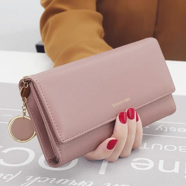 Multi-functional PU Leather Wallet