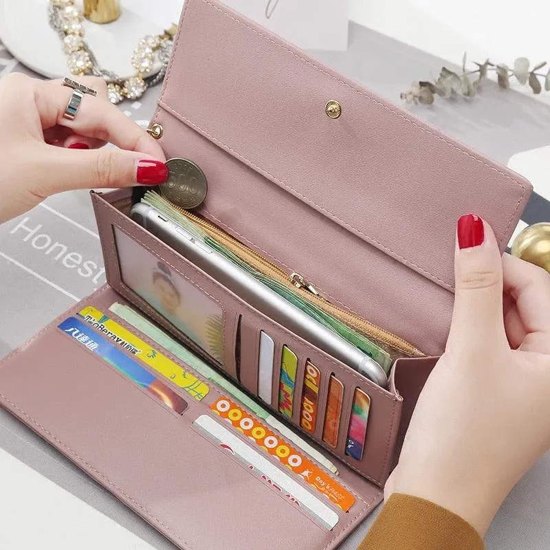 Multi-functional PU Leather Wallet