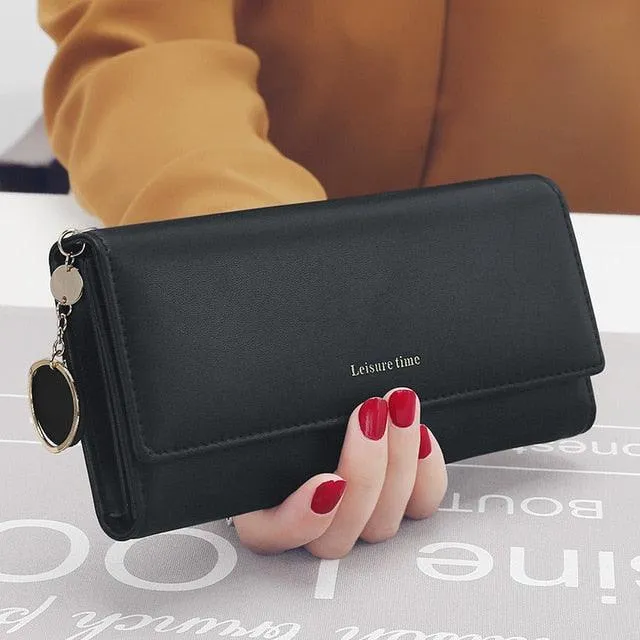 Multi-functional PU Leather Wallet